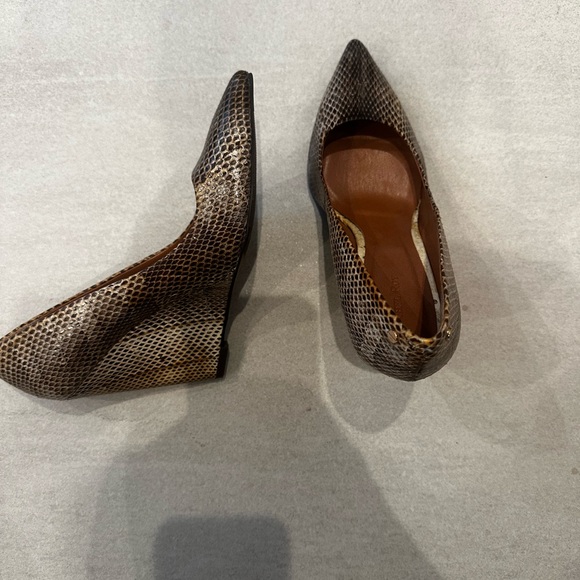 RACHEL ROY SNAKESKIN WEDGE - Picture 2 of 3